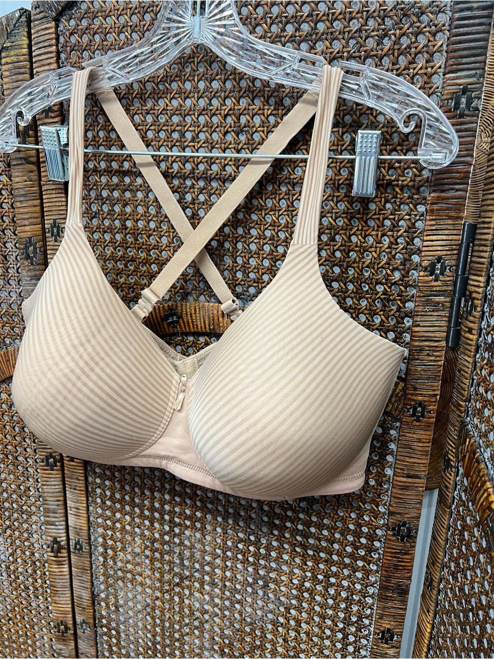 Vanity fair bra 40DD beige